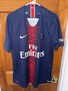 Nike 2018/19 Paris Saint-Germain PSG Home Vapor Vaporknit Jersey, Size Large - Picture 1 of 6