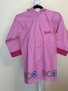 Barbie Girls Jacket/Coat Raincoat Size 6-7 Large - Picture 1 of 19