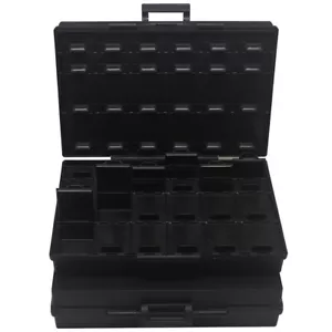 2 pezzi Aidetek BOXALL48 ESD custodia sicura per montaggio superficiale componenti pinzette - Foto 1 di 9