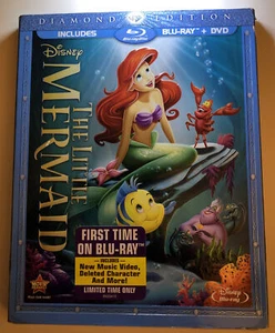 The Little Mermaid (Multi-format, Disney, 2013, Diamond Ed.) New w/ Slip Cover - Picture 1 of 9
