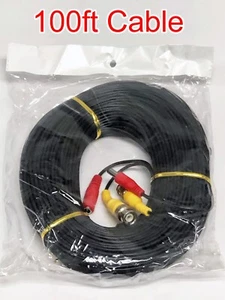 Premade CCTV Security Camera BNC + 12V Power Connector Cable for SD DVR System - Picture 1 of 10