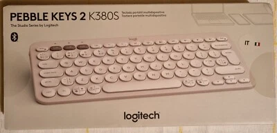 TASTIERA BLUETOOTH LOGITECH PEBBLE KEYS 2 K380S LAYOUT ITALIANO NUOVA GARANZIA - Immagine 1 di 4