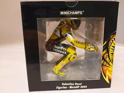 Minichamps Yamaha Rossi MotoGP Laguna Seca 2005 riding figurine 1/12 312050196 - Immagine 1 di 2