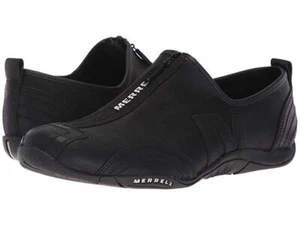 Merrell Barrado Luxe J599194 Women's US 5 Black Leather Walking Shoes EEE4599 - Picture 1 of 8