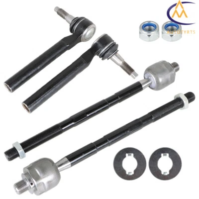 Juego de 4 piezas de kit de varilla de amarre exterior interior delantero conductor pasajero apto para Hummer H3 H3T Foto 1 de 4