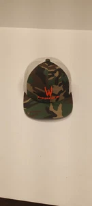 Webers Guns Camouflage White Mesh Ball Cap - Picture 1 of 8
