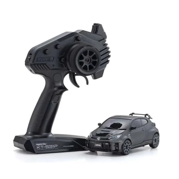 Kyosho 32640GM Gunmetal Mini-Z AWD MA-020 Chassis Toyota GRMN Yaris Readyset