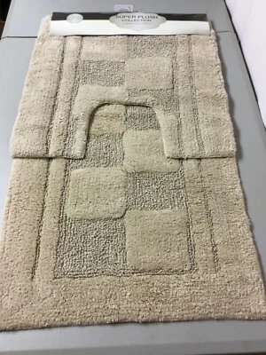 Chesapeake Merchandising Super Plush Collection 2 pc. Bath Mat Rug Set #76V - Image 1 of 3