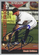 2010 Choice Frederick Keys #03 Buck Britton IP autograph signed card