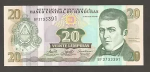 Honduras 20 Lempiras 13.7.2006; UNC; P-93; BNB-B339b; Presidential House - Picture 1 of 2