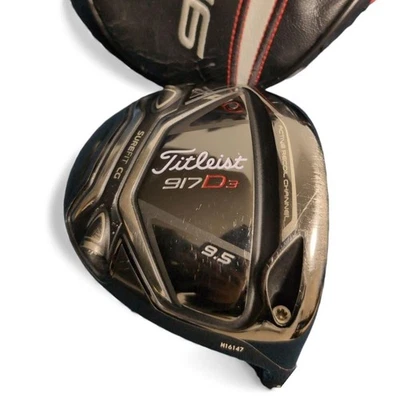 Titleist 917 D3 917D3 9.5º Driver Head Only w/cover - Image 1 of 4