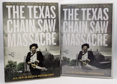 The Texas Chainsaw Massacre 40th Anniversary DVD with Slipcover NEW SEALED - Image 1 of 2