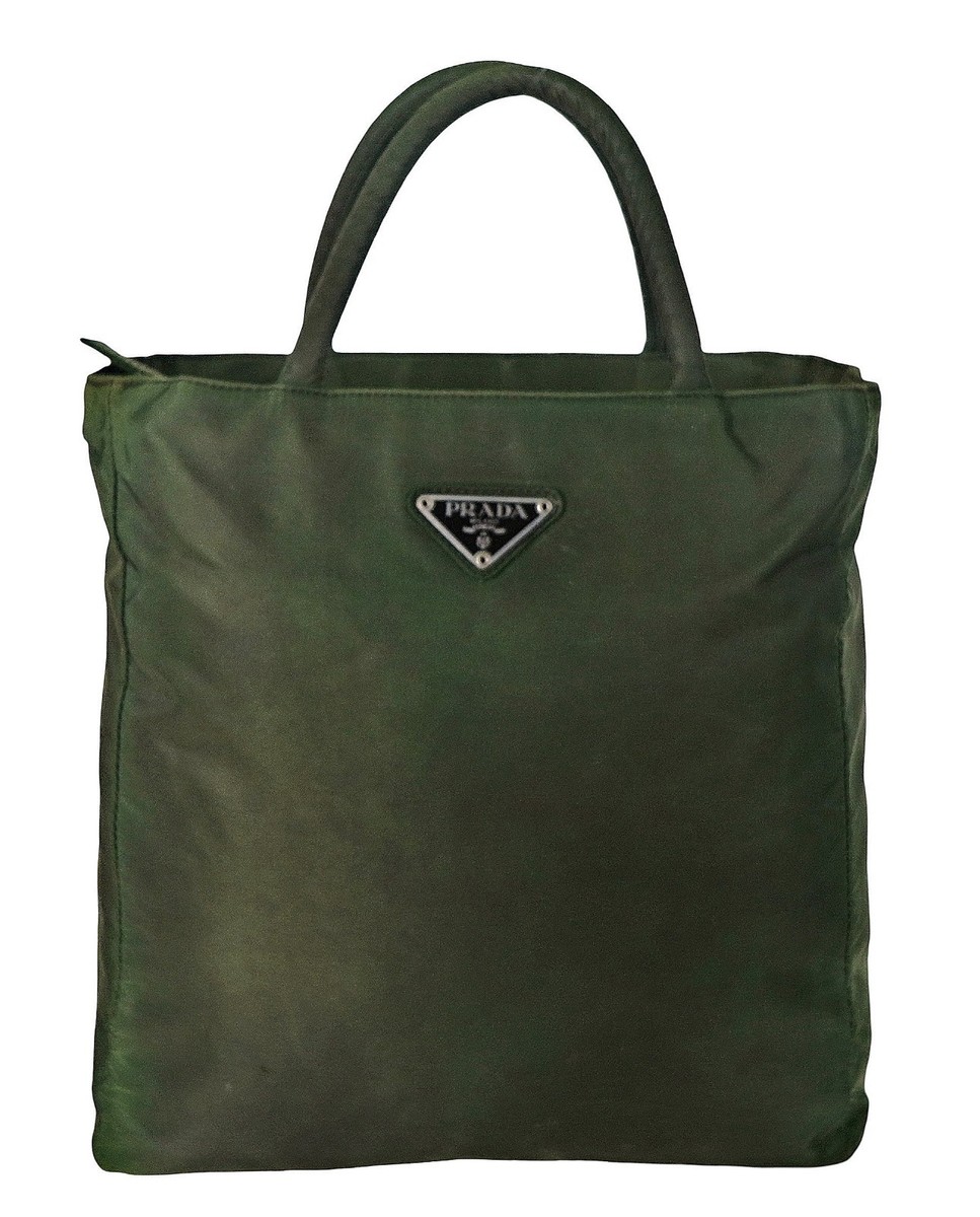 PRADA Tessuto Green Bags & Handbags for Women for sale | eBay