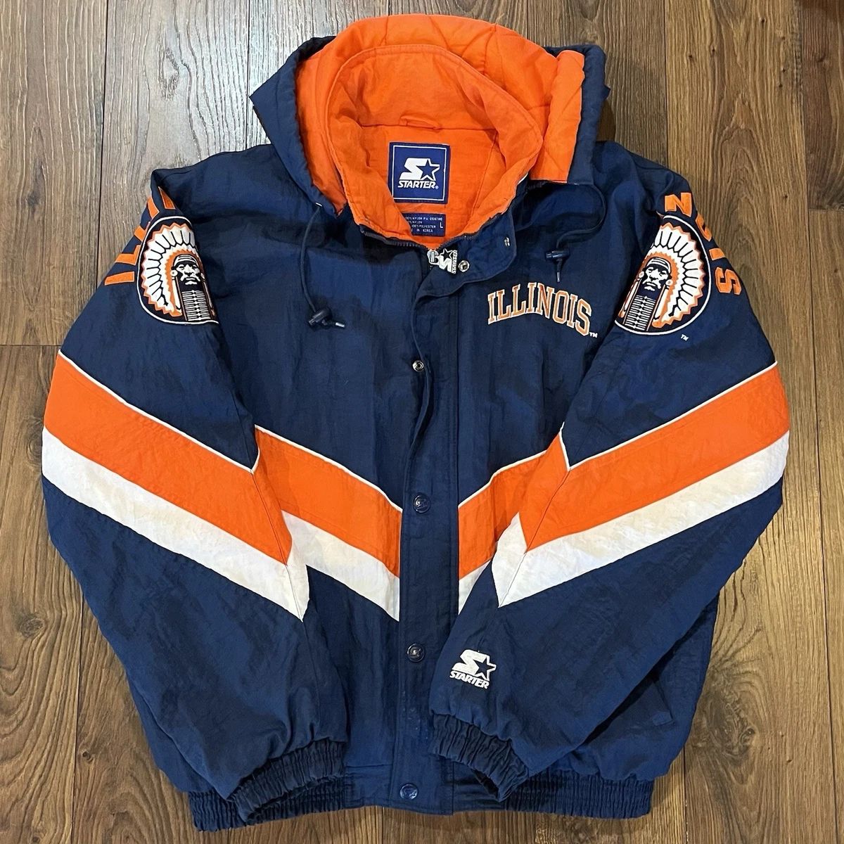 Starter Illinois Fighting Illini NCAA Jackets for sale | eBay