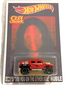 Ozzy Osbourne  Custom Rock  Hot Wheels Hummer Truck - Picture 1 of 4