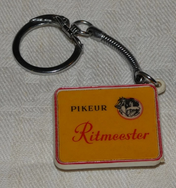 Ancien porte clés boîte miniature cigare hollandais Pikeur Ritmeester  keyring - Photo 1/2