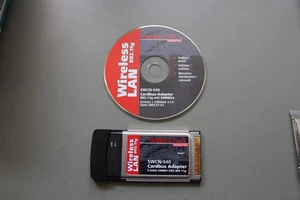 compu-shack SWCN-540 Wireless LAND 2,4GHz 54MBit 802.11g PCMCIA-Card - Bild 1 von 2