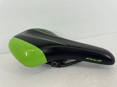 Selle Royal Group MTB Saddle Seat Fuji Black Green Lines, Cycling Comfort - Image 1 of 4