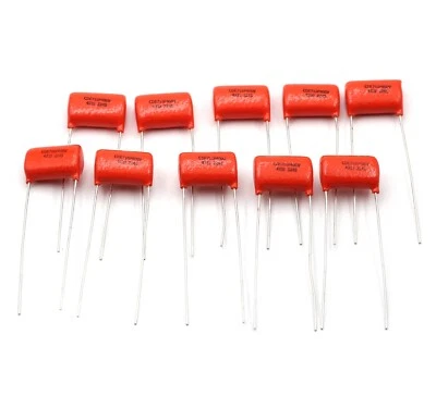 10x Condensador de tono de guitarra Orange Drop .047uf 400V 5% tolerancia serie 716P Foto 1 de 4