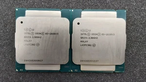 Intel Xeon E5-2650 V3 SR1YA 2,30 GHz 25M cache sct 2011 coppia abbinata 10 core - Foto 1 di 1