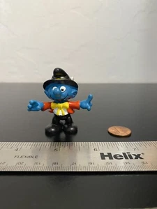 1980's Schleich The Smurfs Collectable Figure Smurf Photographer Only 40217 B - Picture 1 of 5