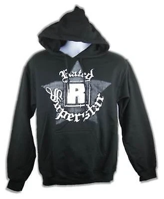 Edge Rated R Superstar Mens Black Pullover Hoody Sweatshirt New Cover