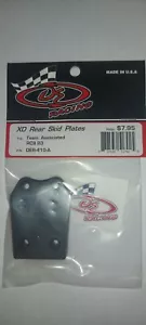 DE RACING Team Associated Rear Skid Plates DER-410-A - Imagen 1 de 2