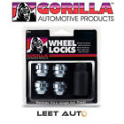 Gorilla Open End Wheel Locks, 12mm x 1.25, Bulge Acorn, 13/16 Hex 21mm, 78621N Suzuki Samurai