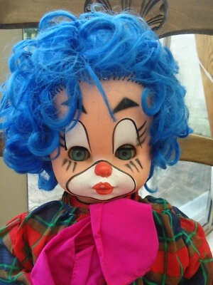  ANCIENNE POUPEE CLOWN ARI  DE 65 CM - Photo 1/4