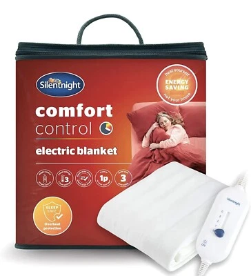 Luxury New Electric Double Blanket Snug Cosy Warm Comfort Control Washable. - Image 1 of 4