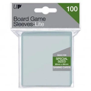 Ultra Pro Lite Board Game Sleeves 69x69mm 100 Pieces for Ages 6 Years and Up - Picture 1 of 1