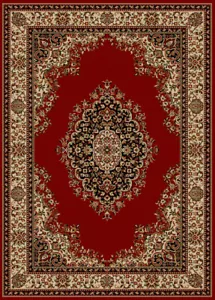 6x8 Radici Persien Italian Border Medallion 1595 Rug - Approx 5' 5'' x 7' 7'' - Picture 1 of 1