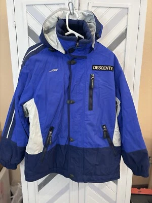 Descente Men's Medium Bright Blue Heavyweight Insulated Ski Snowboard Jacket - Image 1 of 4