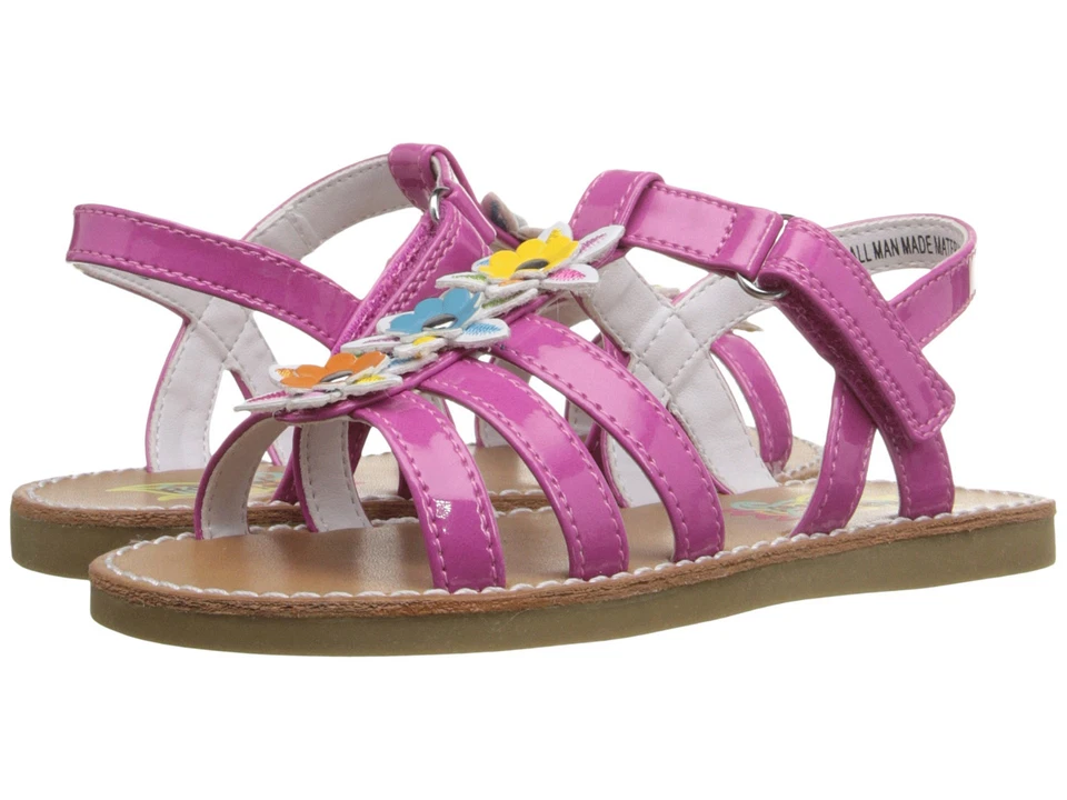 Rachel Shoes Toddler Girls' Topaz Fuchsia / Multi Play Sandals - Size 6 NWB - Image 1 of 1