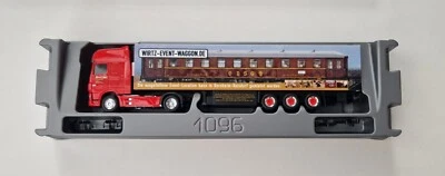 Herpa Exclusive DAF XF105 SSC WIRTZ EVENT WAGGON.DE frigo OVP 1:87 - Immagine 1 di 4