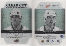 2019-20 Upper Deck Clear Cut Honoured Members Update /100 Brendan Shanahan HOF