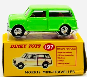 EBOND Morris Mini-Traveller - Cod. 197 - Scatola rovinata Dinky Toys 1:43 - 0471 - Foto 1 di 2