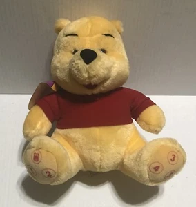 VTG Disney's Winnie the Pooh Counts With You 10" Interactive Stuffed Animal 2000 - Picture 1 of 5