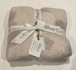 Barefoot Dreams CozyChic Disney Mickey Minnie Mouse Baby Stroller Blanket 30x40 - Picture 1 of 8