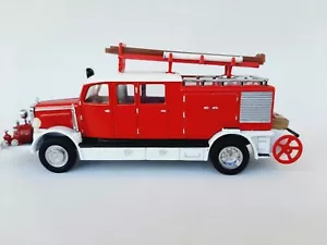 1/64 s scale matchbox (actual 1/69) YFE07 1938 Mercedes wagon fire truck - Picture 1 of 12
