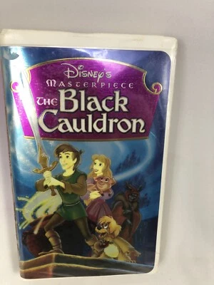 The Black Cauldron (VHS, 1998) Holographic Cover Masterpiece Collection - Image 1 of 4