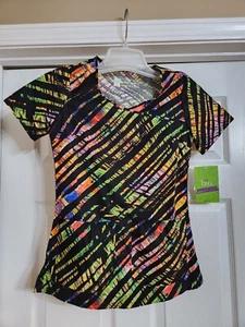 White Swan Bio Womens Scrub Top, Size XXS. Glimpse Of Spring, 5666. NWT!! - Picture 1 of 5