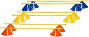 Amber Ultimate Agility Training Bundle,10-Piece Hurdle Set with 20 Cones - Picture 1 of 5