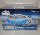  Bestway Fast Set 10 ft x 30 inch Swimming Pool Set w/ Filter Pump 1,000 Gallons