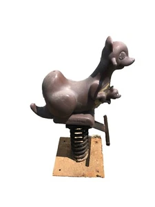 Vintage PlayWorld Systems Ride On Playground Equipment Kangaroo - Picture 1 of 2