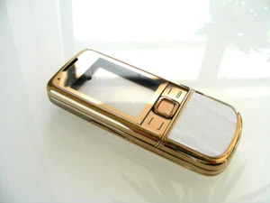 Nokia 8800 Gold ARTE (full cover, housing, case) - Picture 1 of 8