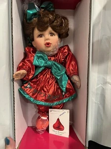 Brand New Xmas Deal / Merry Kisses Hershey’s Christmas Doll By Marie Osmond - Picture 1 of 11