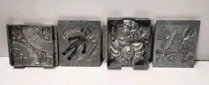 Lot Of 4 ToyMax Creepy Crawlers Doll Maker Metal Trays - Picture 1 of 4