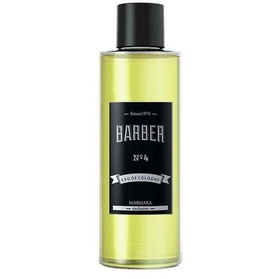 BARBER MARMARA Marmara Barber No. 4 Eau de Cologne 500ml – Frischer Herrenduft im Glas