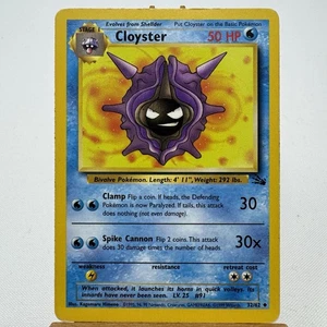 1999 Pokémon Cloyster • Fossil 32/62 • Lightly Played - Picture 1 of 11